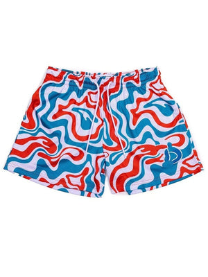 Mesh Quick-drying Loose-fit Four Points Fitness Shorts
