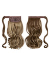 Long, Wavy, Natural Curl Wig With Wrap-around Design