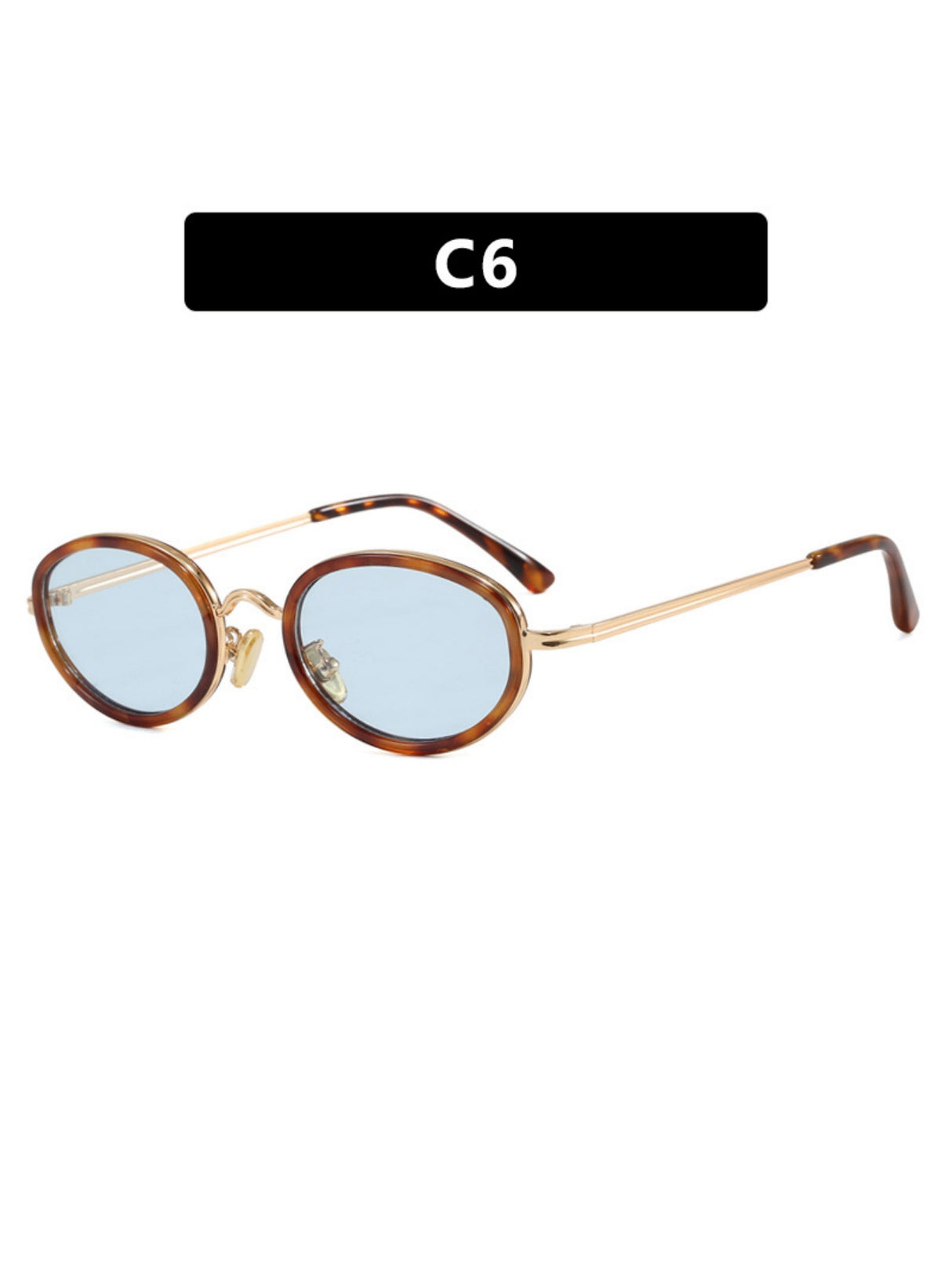 Full-frame Oval Sunglasses
