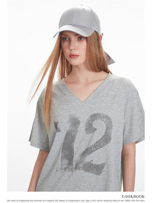 Liber Summer Women's Letters/Numbers/Words T-shirts