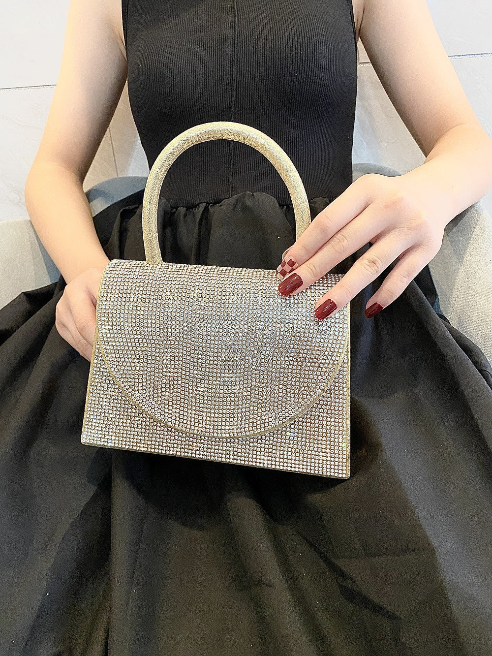 Liber Four Seasons ACC Diamond Shell Bag