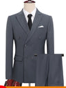 Business Slim-fit Suit Set 2-piece Sets