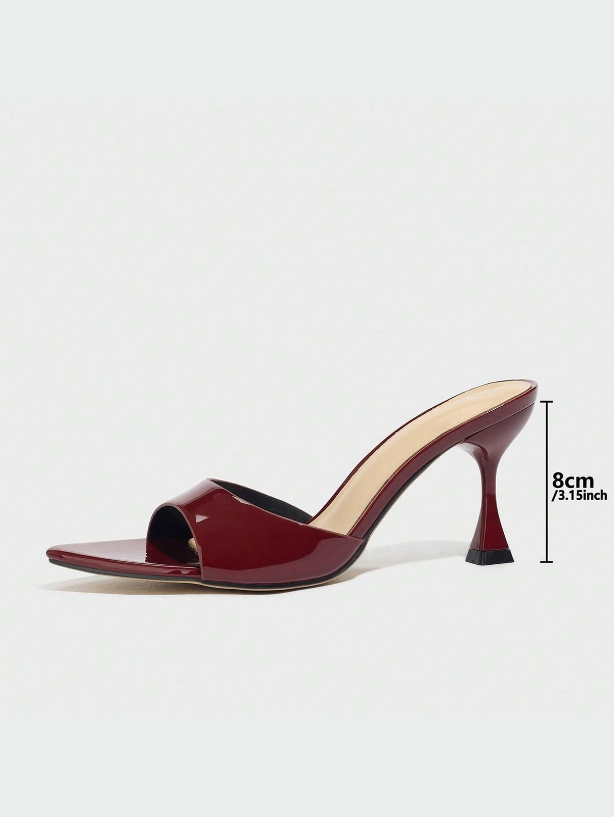Embossed High-heeled Sandals