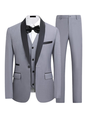 Business Leisure Suit Slim-fit Set 3-piece Sets
