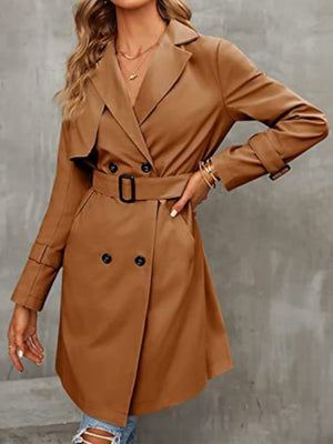 Belt Mid-length Trench Coats