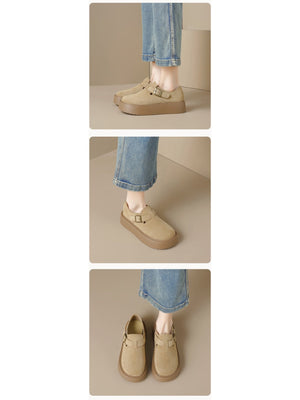 Liber Spring and autumn women's thick-soled flat shoes