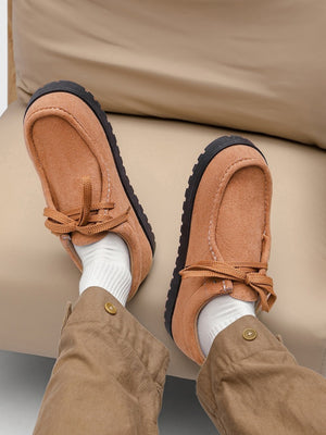 Suede Retro Casual Shoes