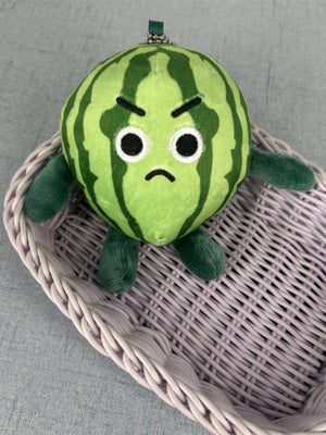 Wassermelonen-Puppen-Schlüsselanhänger