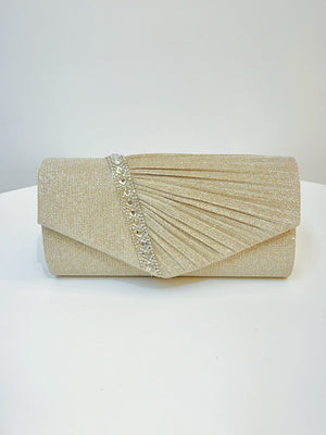 Liber Four Seasons ACC Pleated Diamond Small Square Bag