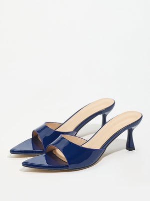 Elegant Pointed-toe High-heeled Sandals