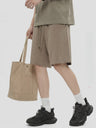 Leisure Washing Water Fade Loose-fit Five Points Shorts