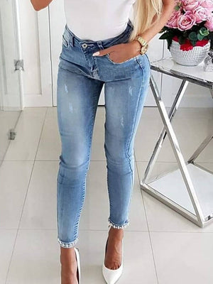 Liber Autumn Women's Beading Jeans