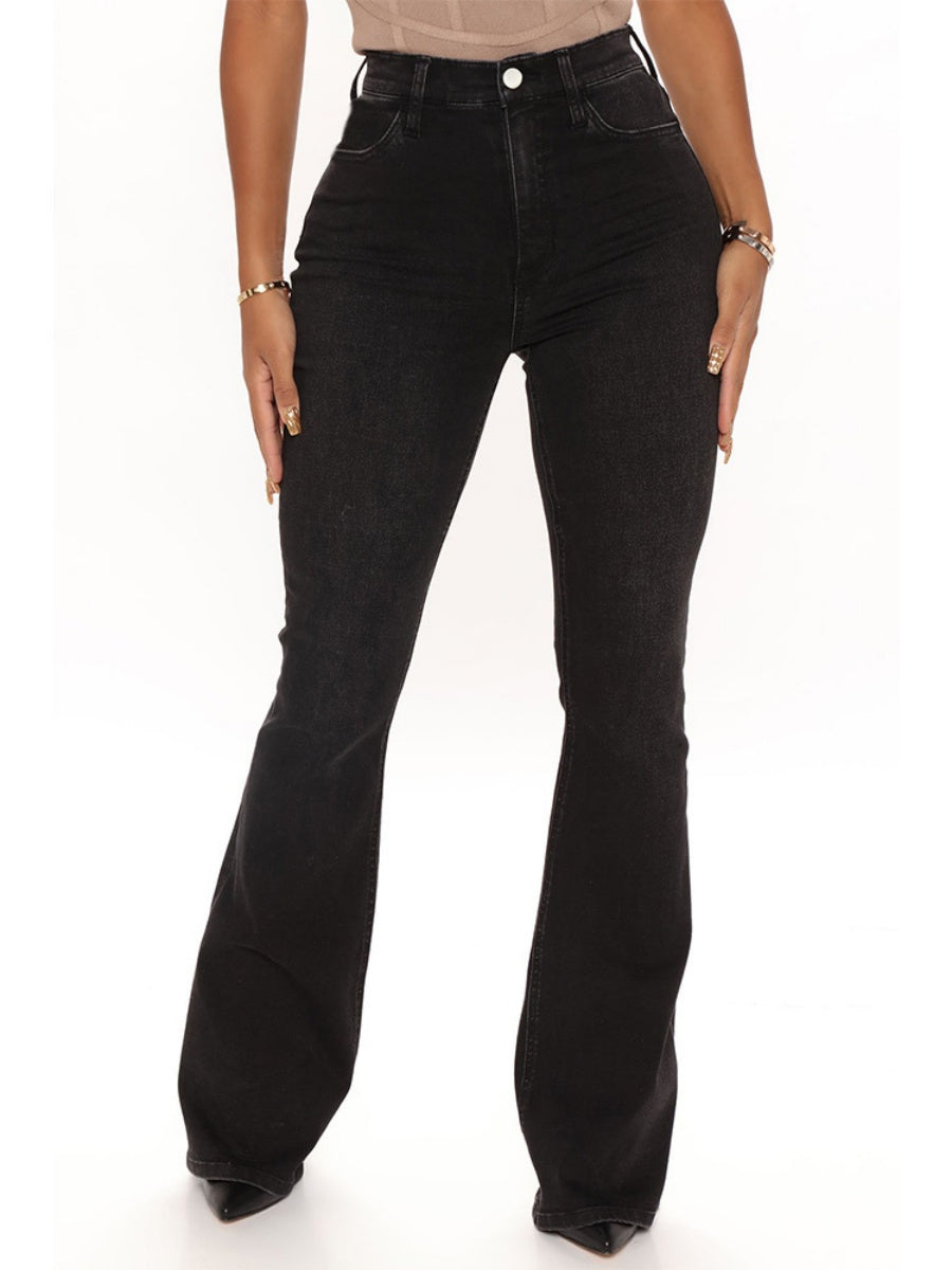 Bell-bottoms Slim-fit Butt-lifting Style Jeans