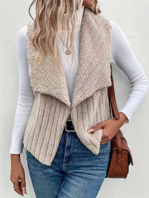 Simple Sleeveless All-match Solid Color Vests