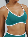 Seamless With Breast Pads Exercise Yoga Halter Bra Vest