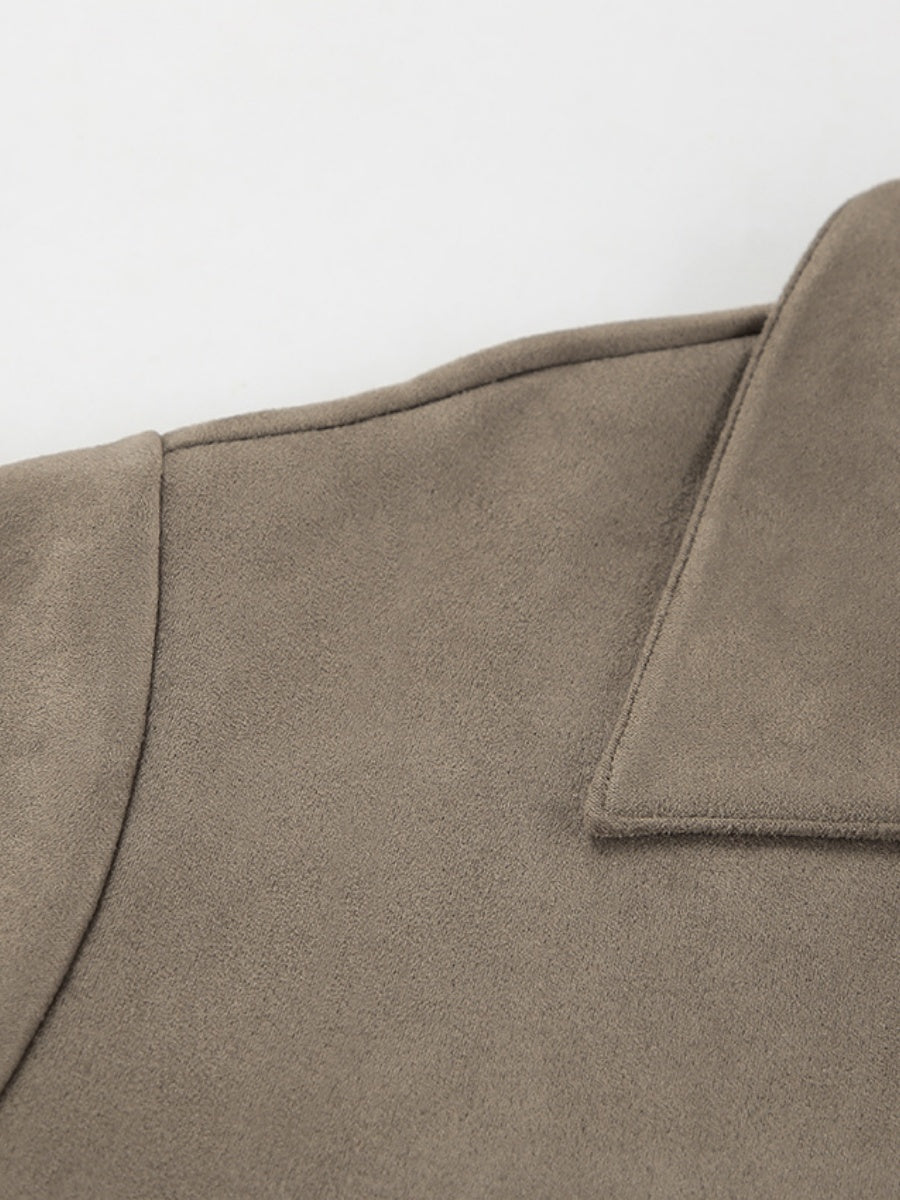 Liber Autumn Women's Buttons Solid Color Jackets