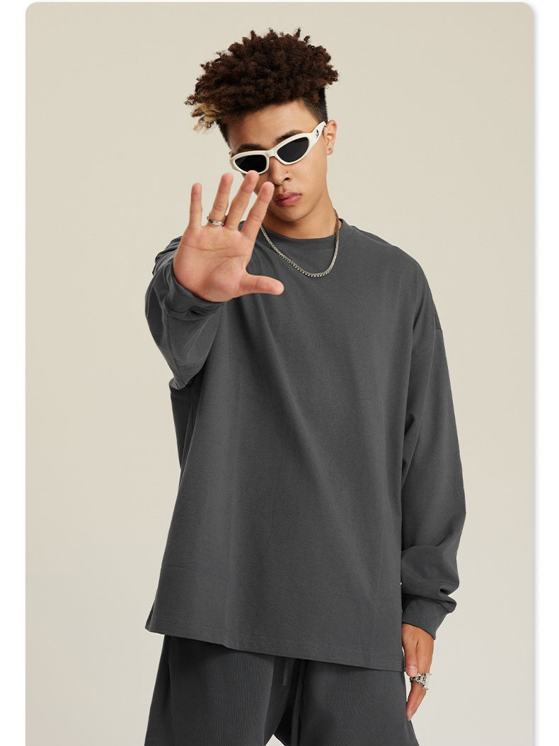 Liber Autumn Neutral wear Solid Color Solid Color T-shirts