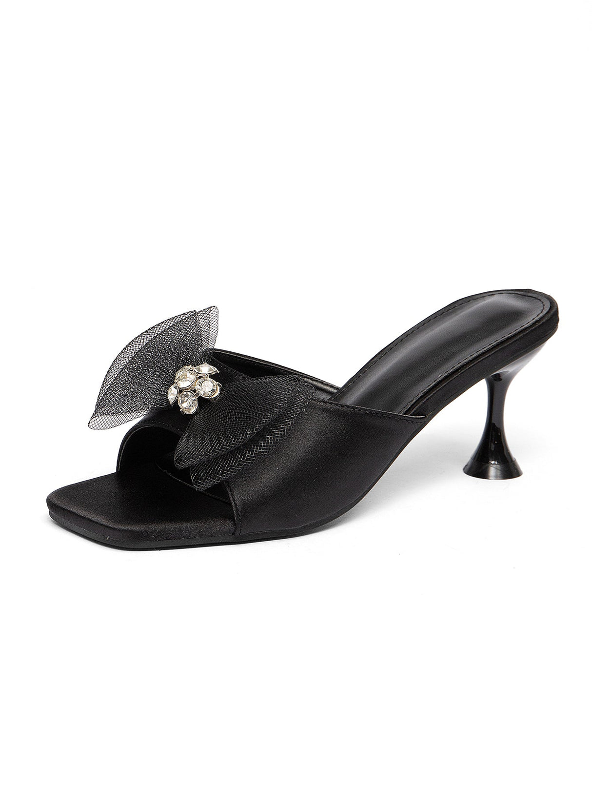 Bow-tie Women's High-heeled Sandals