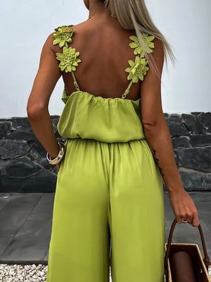 Loose-fit Pocket Jumpsuits