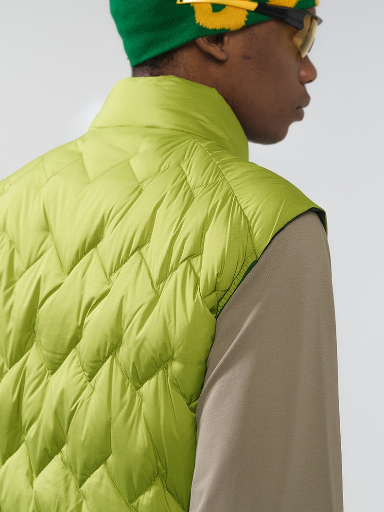 Dandelion Lightweight Storage 90 Velvet Keep Warm Vest Jacket Down Vest