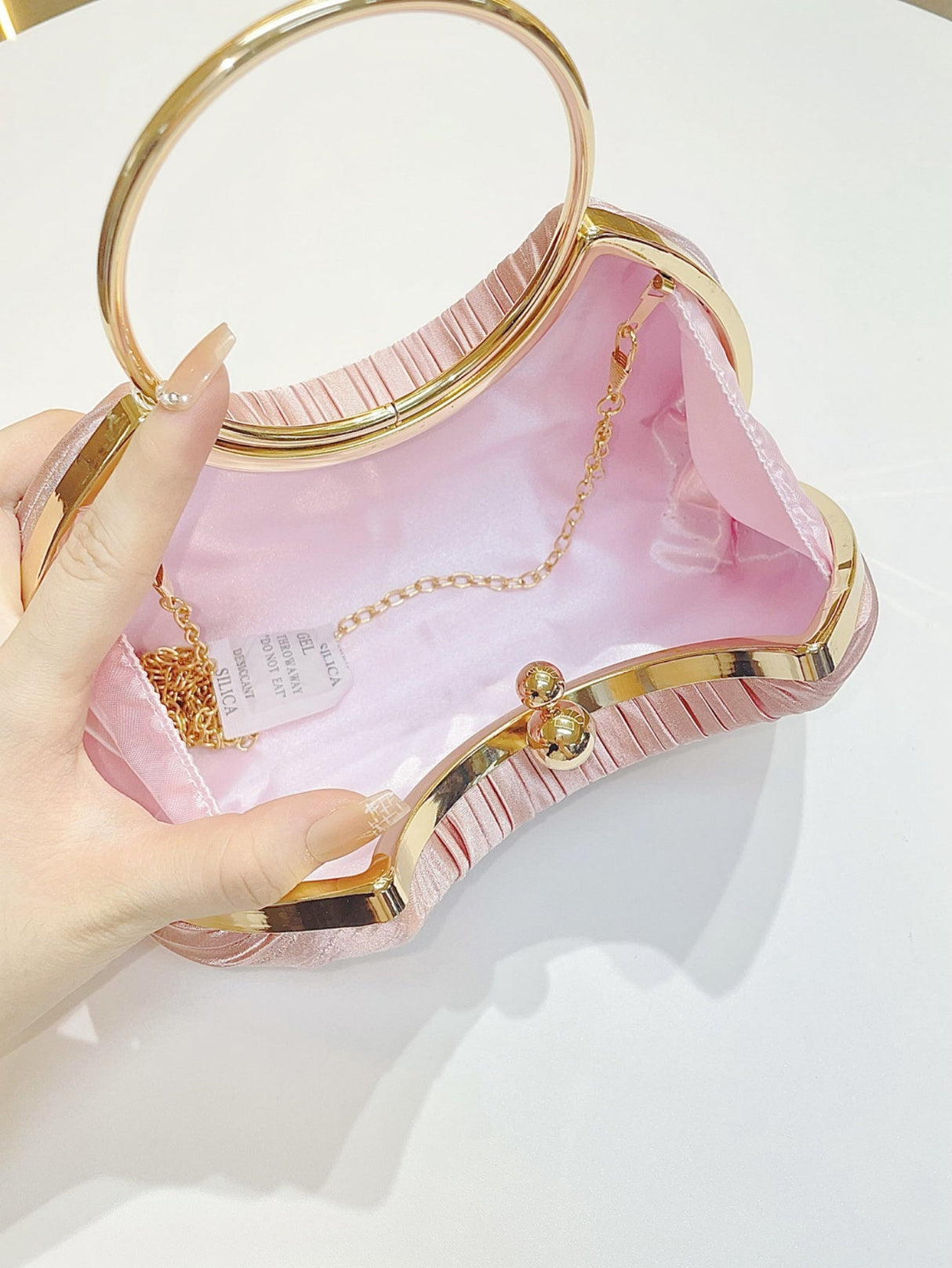 Liber Four Seasons ACC Pleated Box Bag