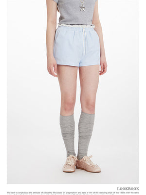 Liber Summer Women's Lace up Shorts