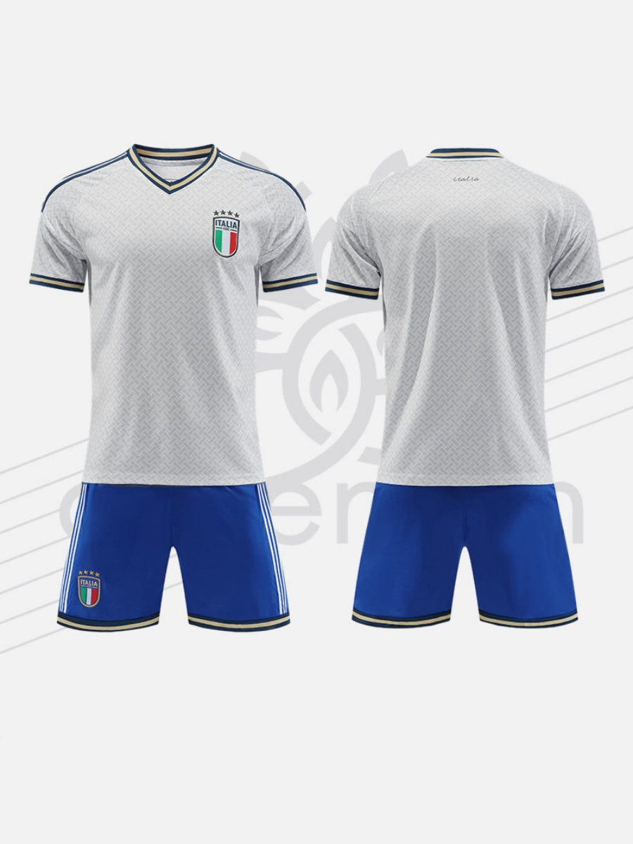 World Cup National Team Football Two-piece jersey and shorts set, Unisex