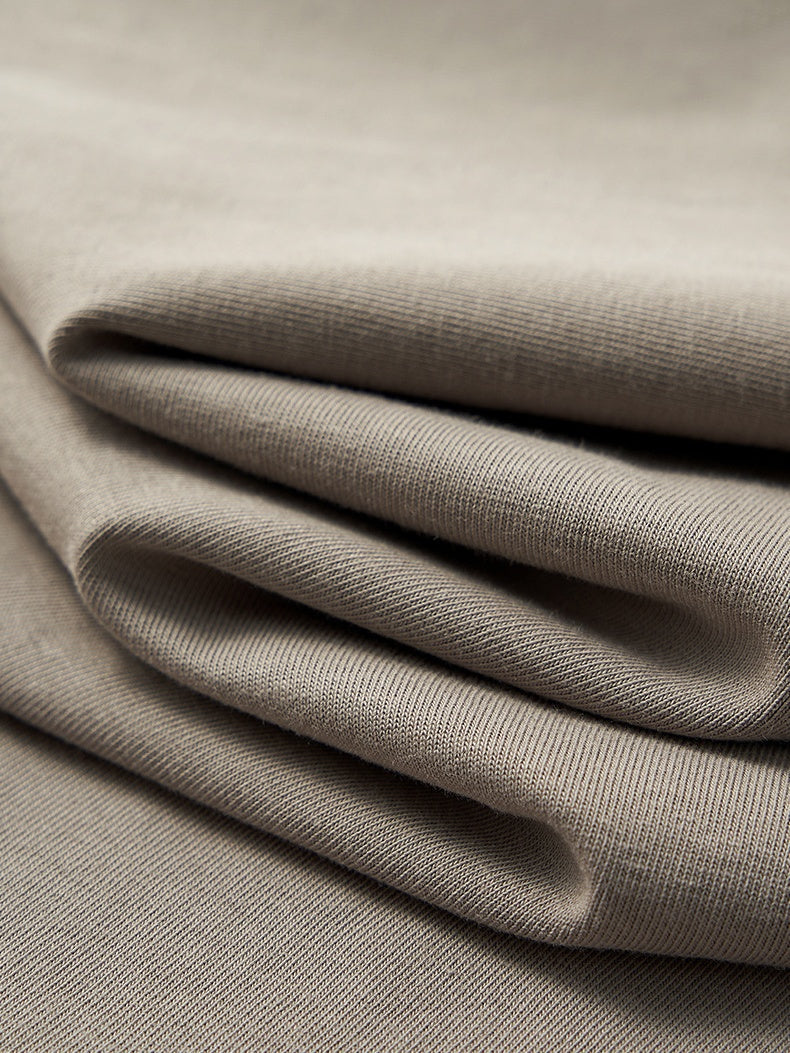 Liber Autumn Neutral wear Solid Color T-shirts