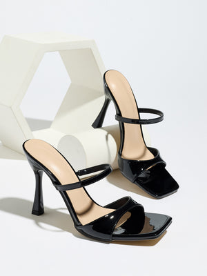 Strappy High-heeled Sandals