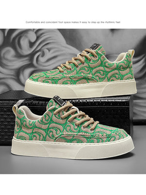 Liber Four Seasons Printed Men's Casual Sneakers