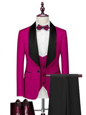 Business Leisure Suit Set 3-piece Sets