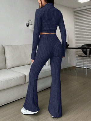 Liber Autumn Women's Zipper 2-piece Sets