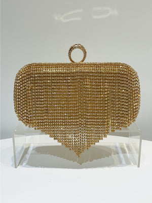 Liber Four Seasons ACC Diamond Tassel Small Square Bag