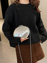 Acrylic Glossy Crossbody Bag