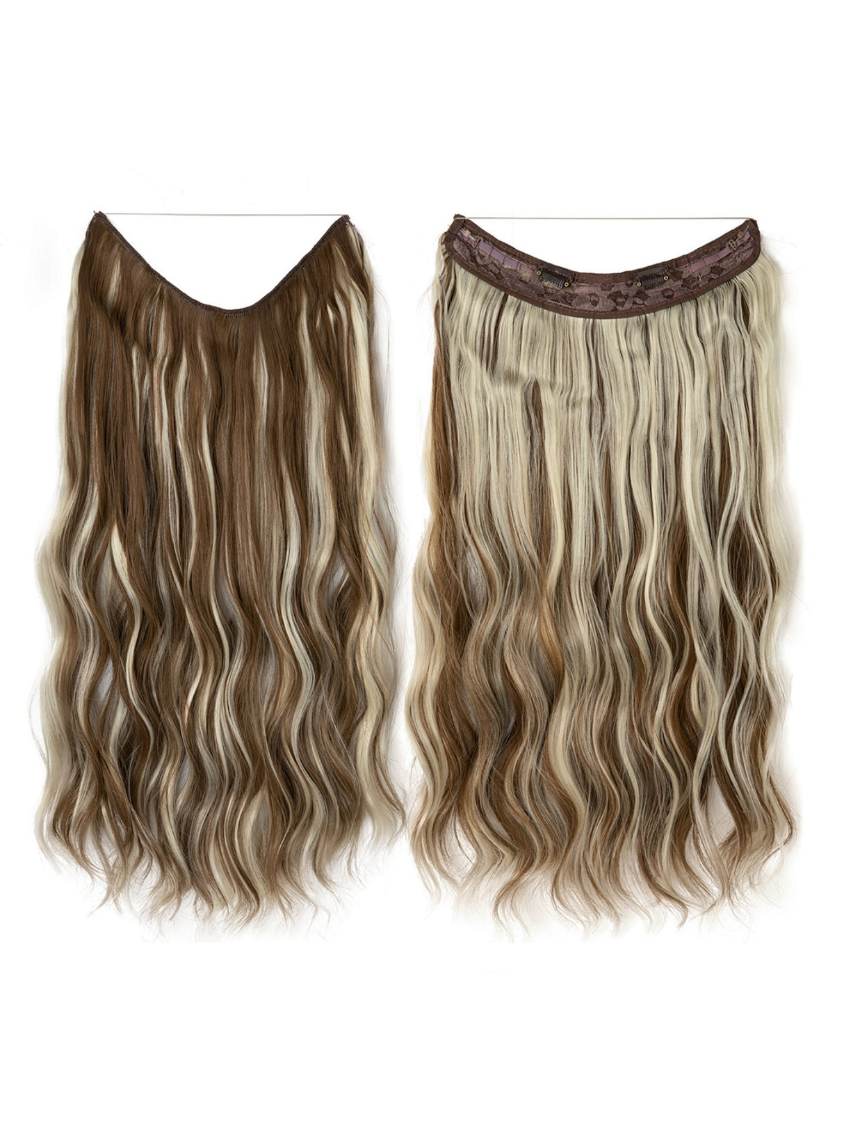 One-piece Hair Extension For Long, Wavy, Voluminous Hair
