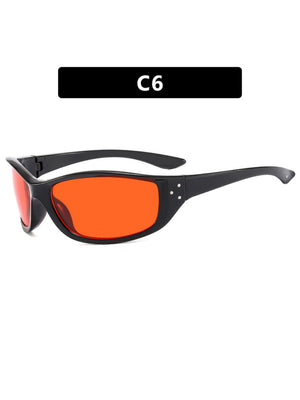 Full-rimmed, Uniquely Shaped Fashion Glasses