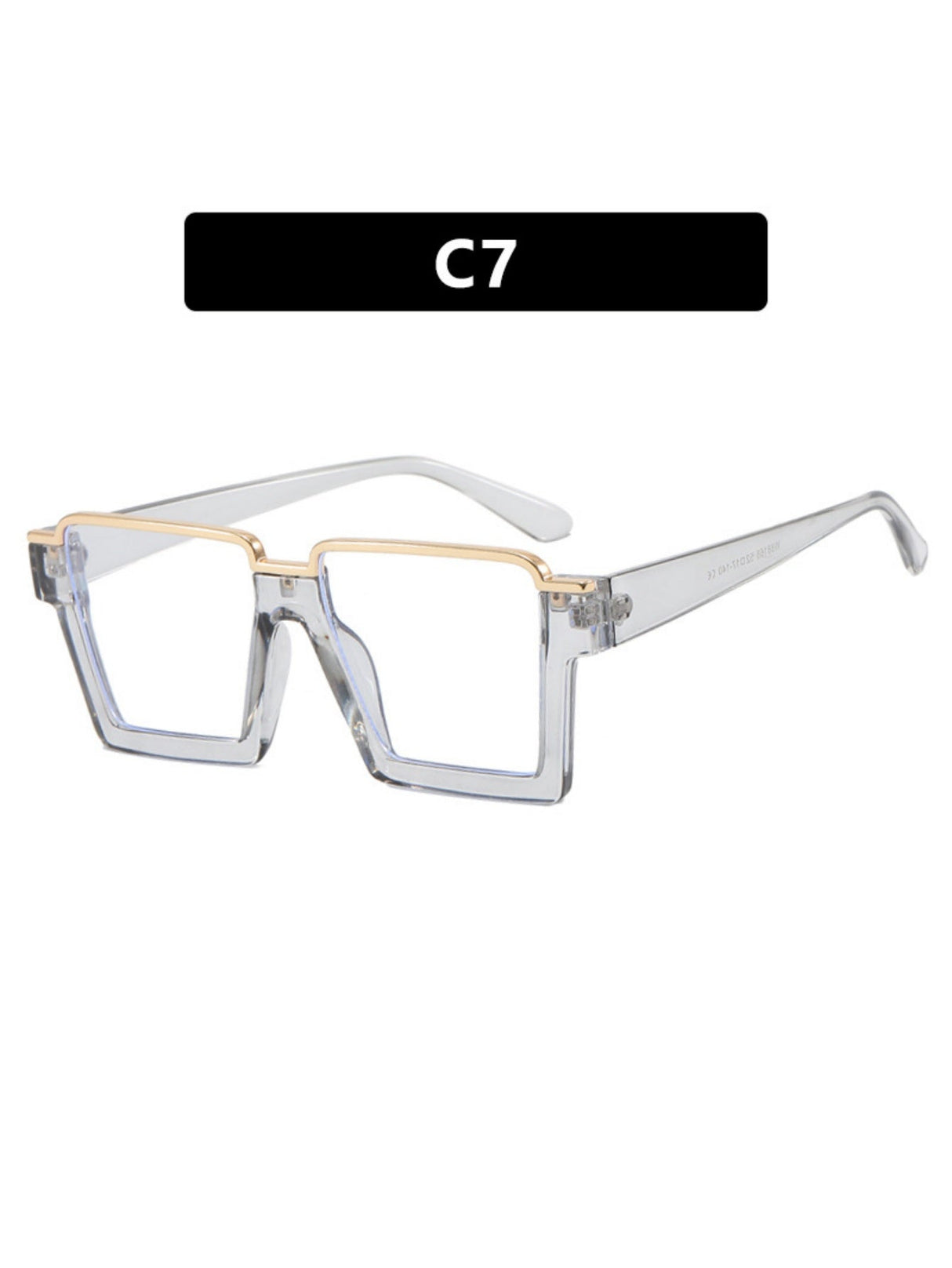 Hip Hop Oversized Fashion Glasses