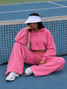 Long-sleeved Athletic Casual Sweatshirt Set