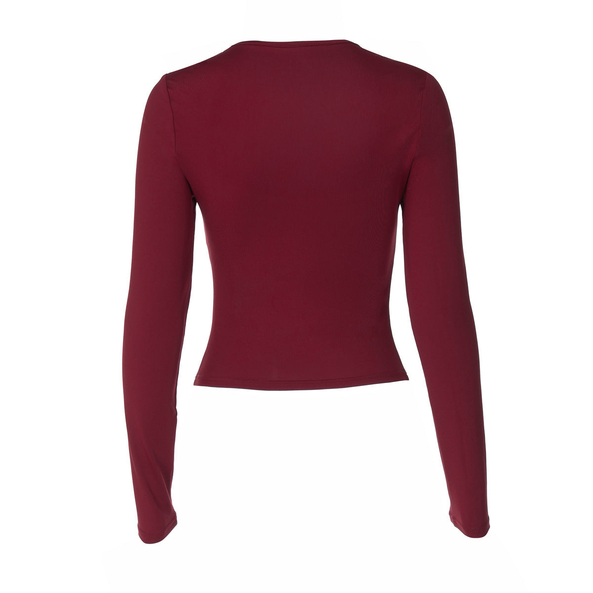 Lace Trim Square Neck Slimming Top