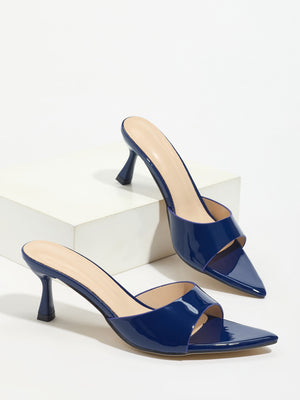 Elegant Pointed-toe High-heeled Sandals