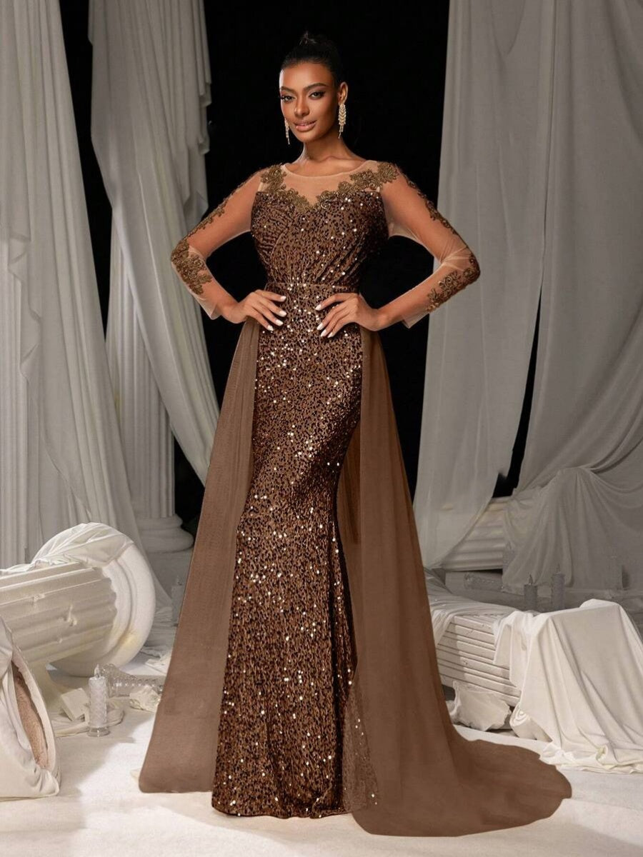 Lace Parties Maxi Dresses