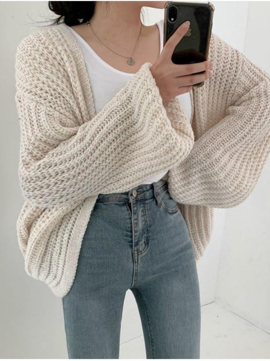 Solid Color Cardigans