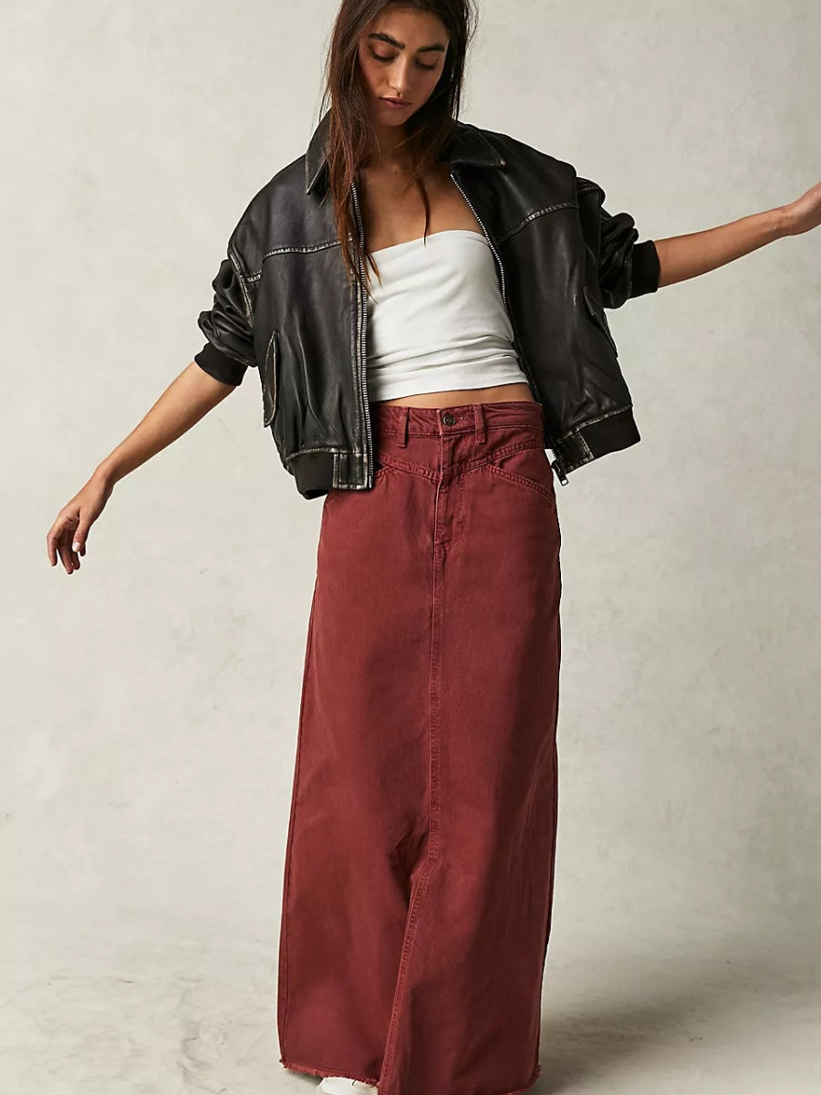 Liber Summer Women's Solid Color Jeans