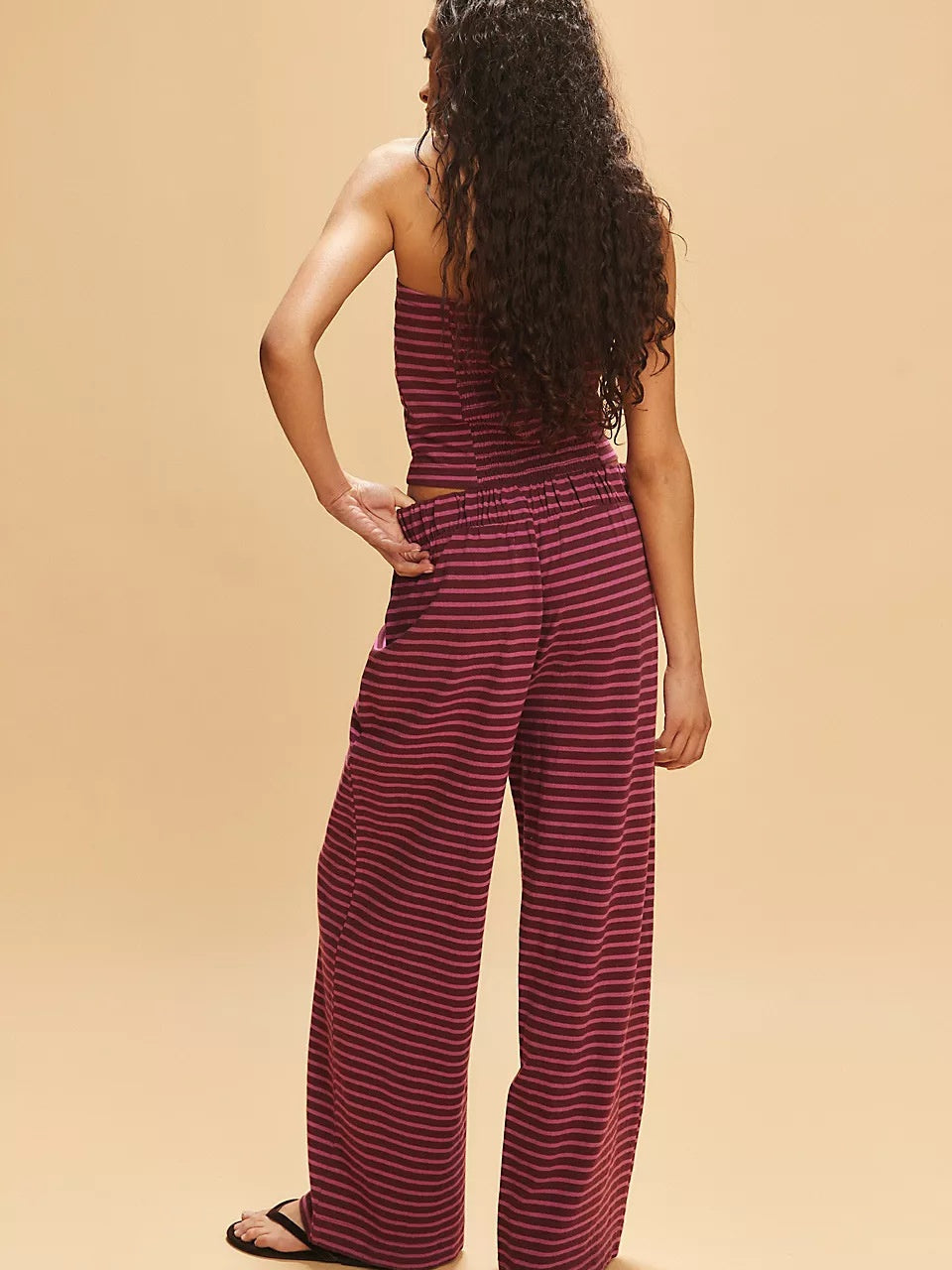 Sexy Slim Fit Casual Striped Suit