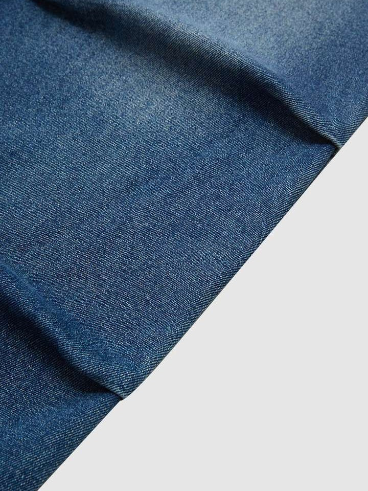 Liber Winter Women's Old, Wash water, Pleats Jeans