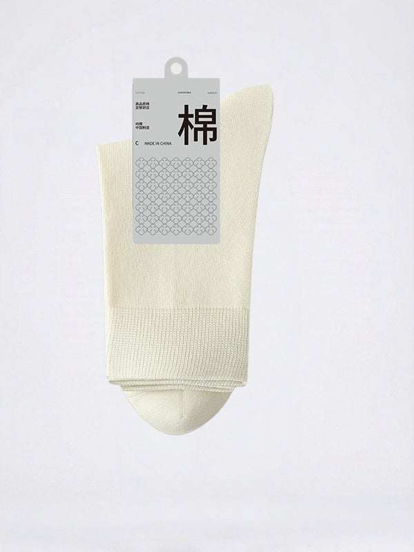 Four Seasons Antibacterial Breathable Anti-odor Medium Tube Socks