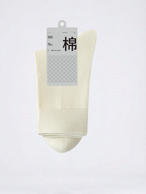 Four Seasons Antibacterial Breathable Anti-odor Medium Tube Socks