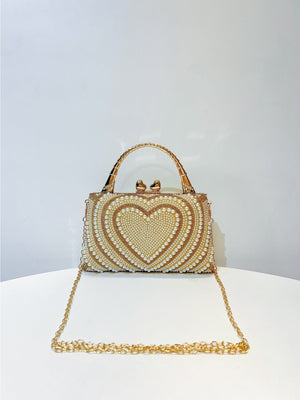 Liber Four Seasons ACC Pearl Love Saddle Bag