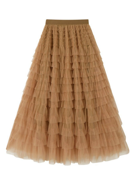 Mesh Multi-story Sweet Cake Skirt