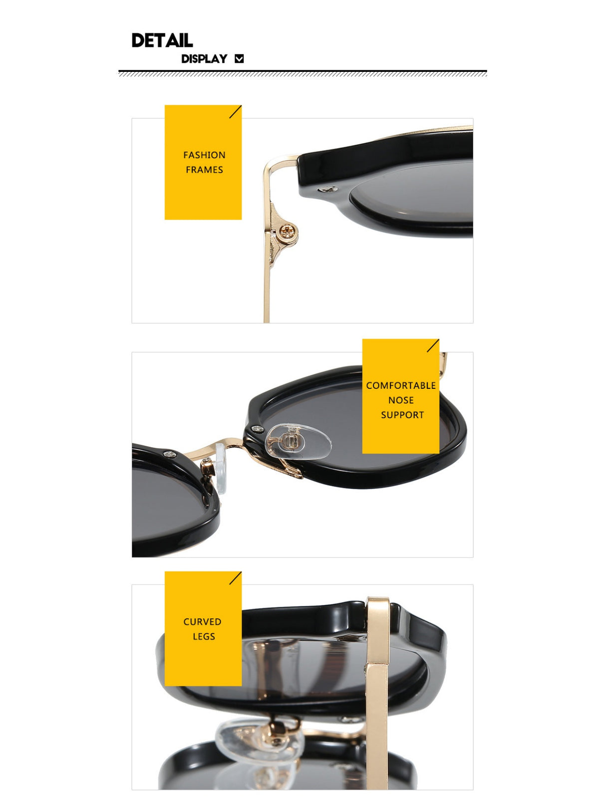Full-frame Square Sunglasses